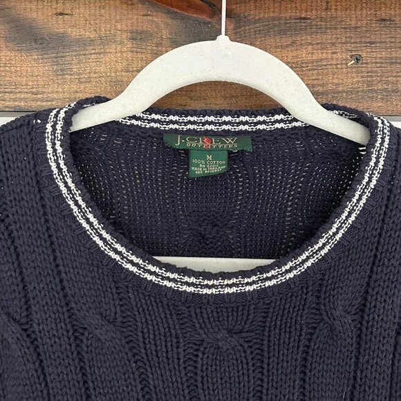 Vintage J Crew cable knit sweater - Picture 2 of 8